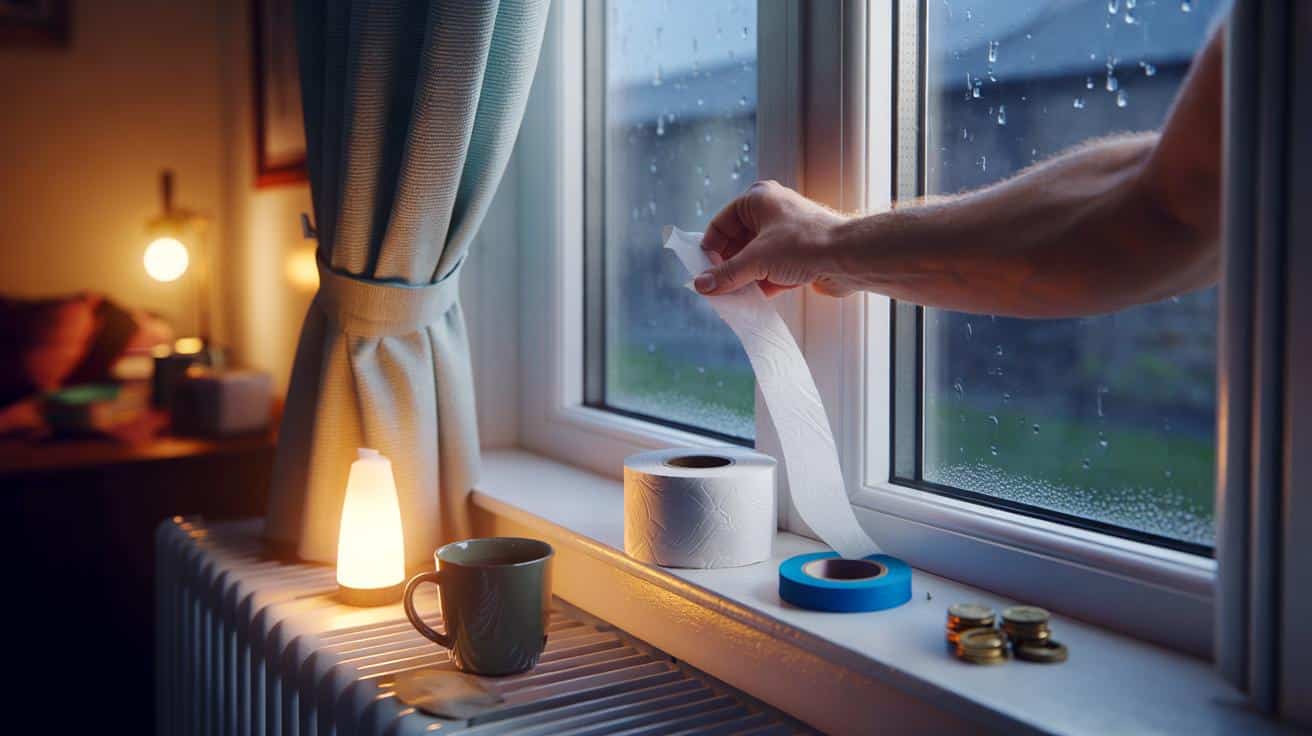 This £2 kitchen roll hack keeps rooms warmer and saves £15 a month on bills